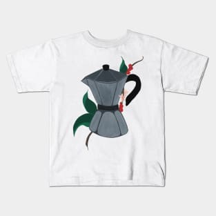 Always in the mood for coffee Kids T-Shirt